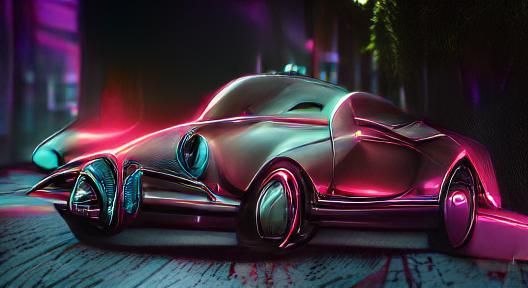 Alfa Romeo Giulietta neon