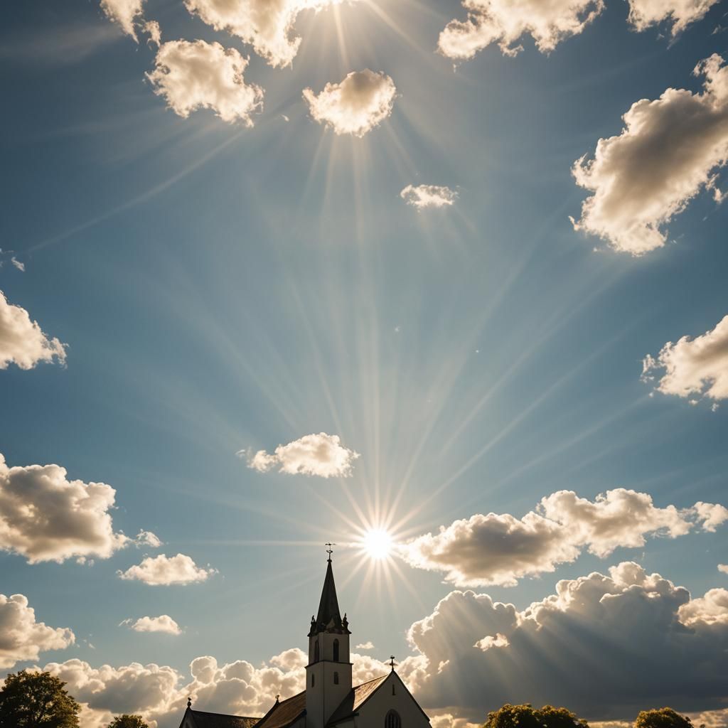 Divine Lambs Church Shines in Heavenly Light