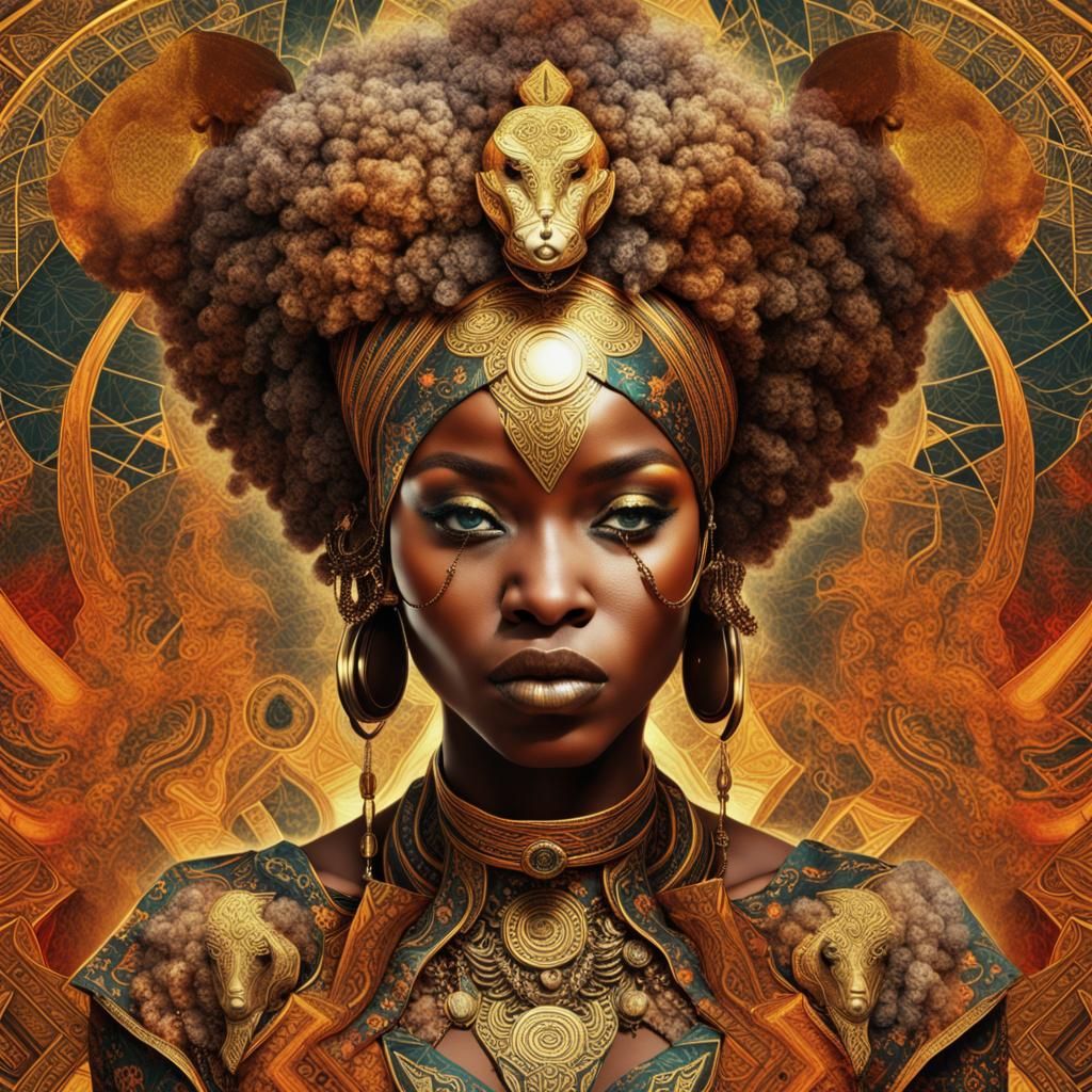 Zodiac Maximalist Firey Aries Ram 7