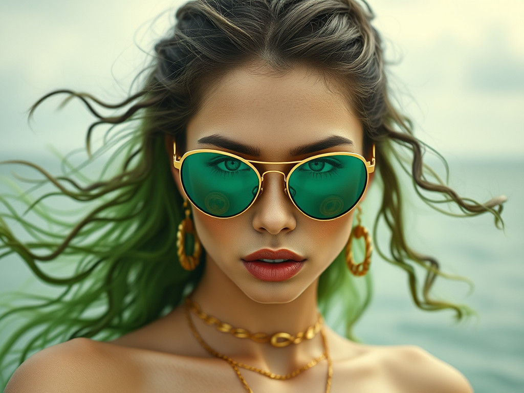 Oceanic Male in Spacecore Art Style