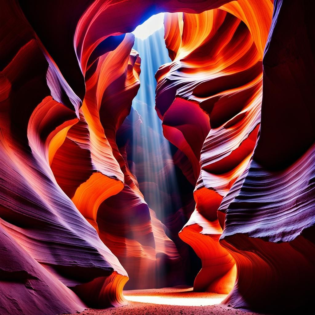 Antelope Canyon: Epic Dimensional Light