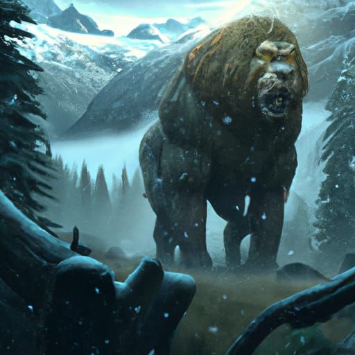 Epic Cinematic Portrait of a Determined Man