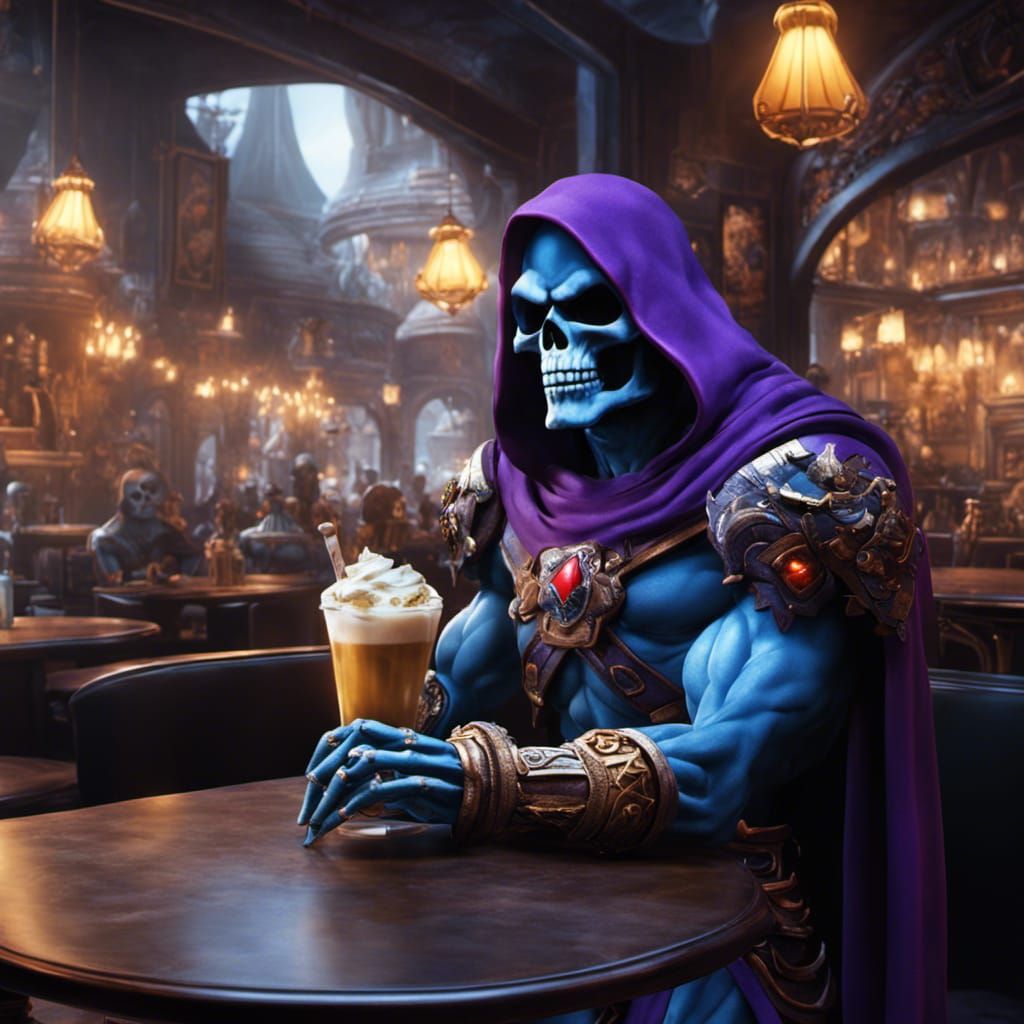 Skeletor in a Cafe: Masters of the Universe