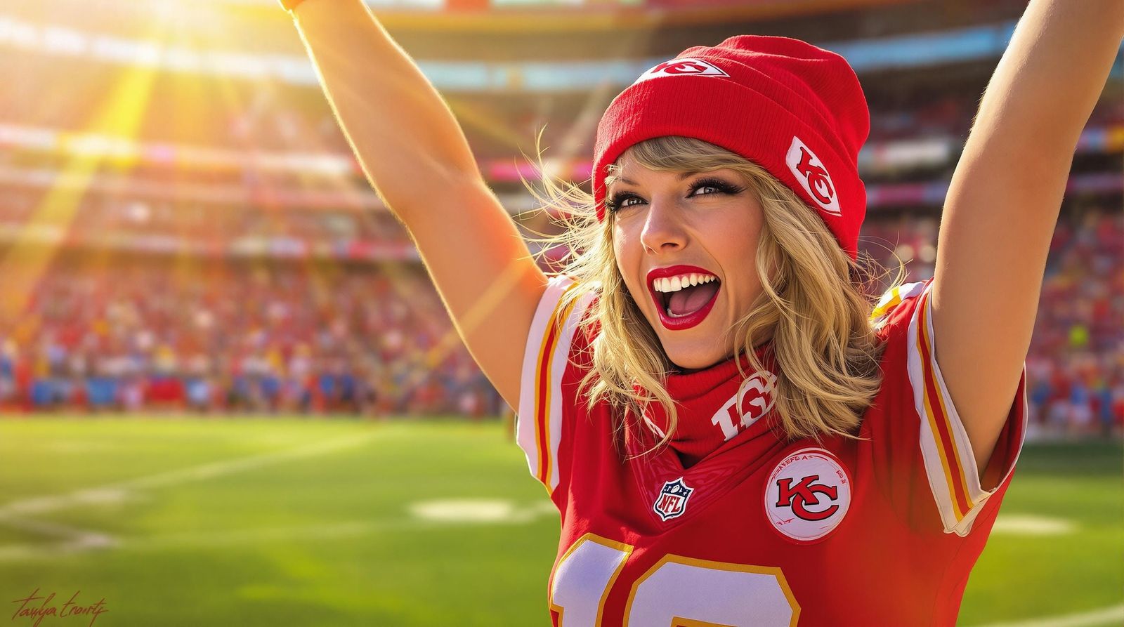 Taylor Swift Celebrates Chiefs in Kansas City Style
