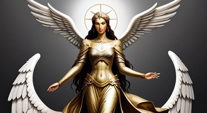 Ananel female angel of art and beauty and Worth, 
REDEEMED