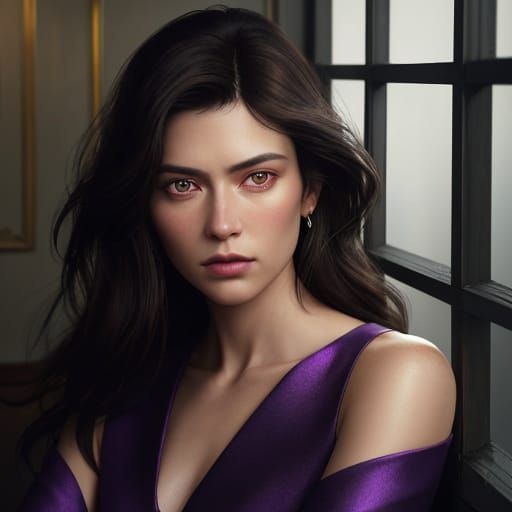 Hyperrealistic Portrait in Soft Golden Light