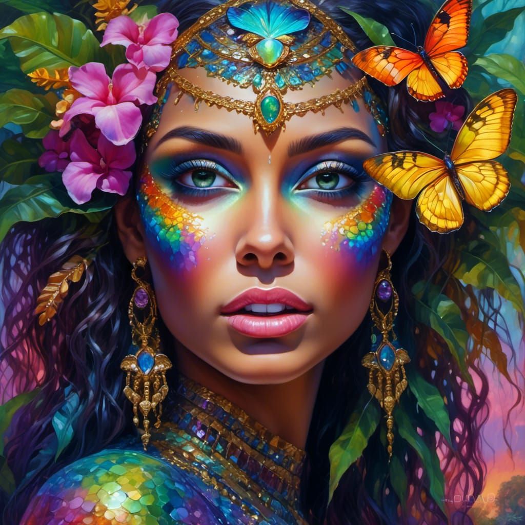 Rainbow🌈🐍Serpent Goddess