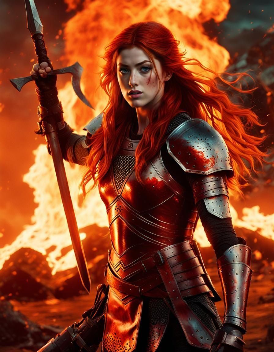 Barbarian Warrior Woman, Cinematic