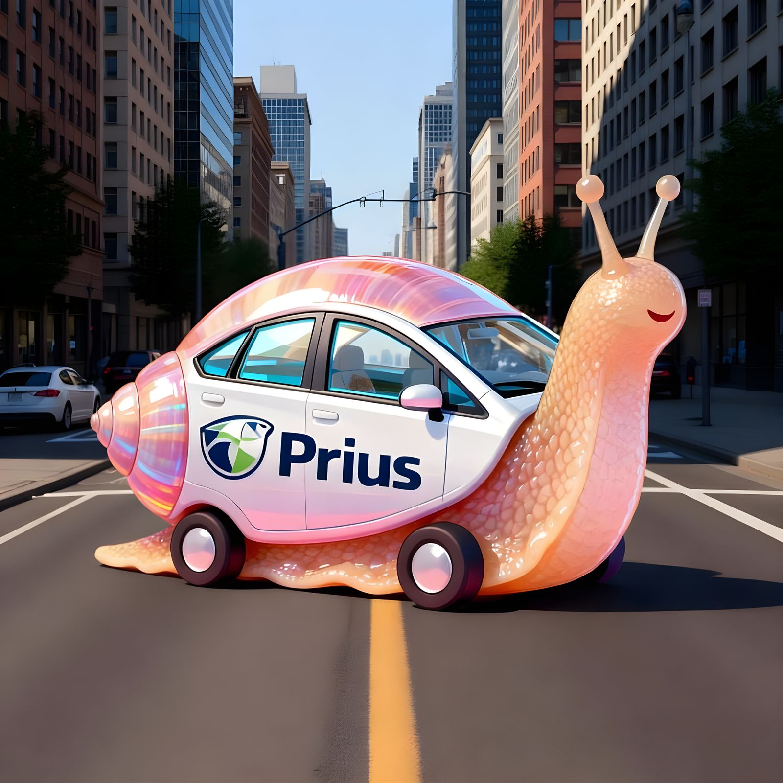 Snail Prius: The Slowest 'Hybrid' Car on the Market