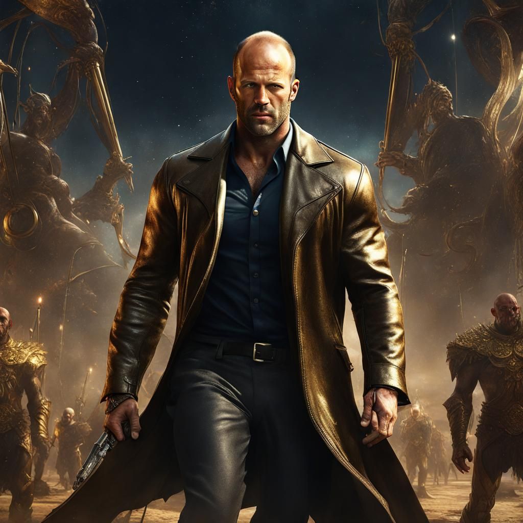Jason Statham as Gold Zodiac Knight