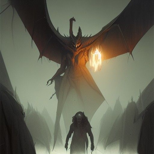 Ecstatic Demons in Sinister Symbolist Style