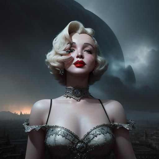 Marilyn Monroe: Epic Cinematic Digital Matte Painting