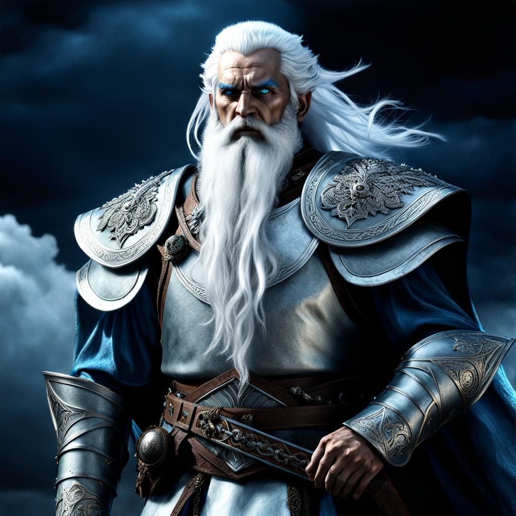 Cloud Giant Ghost in Mithril Armor