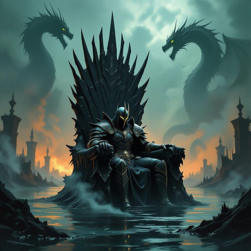 Colossal Obsidian Throne in Venomous Swamp