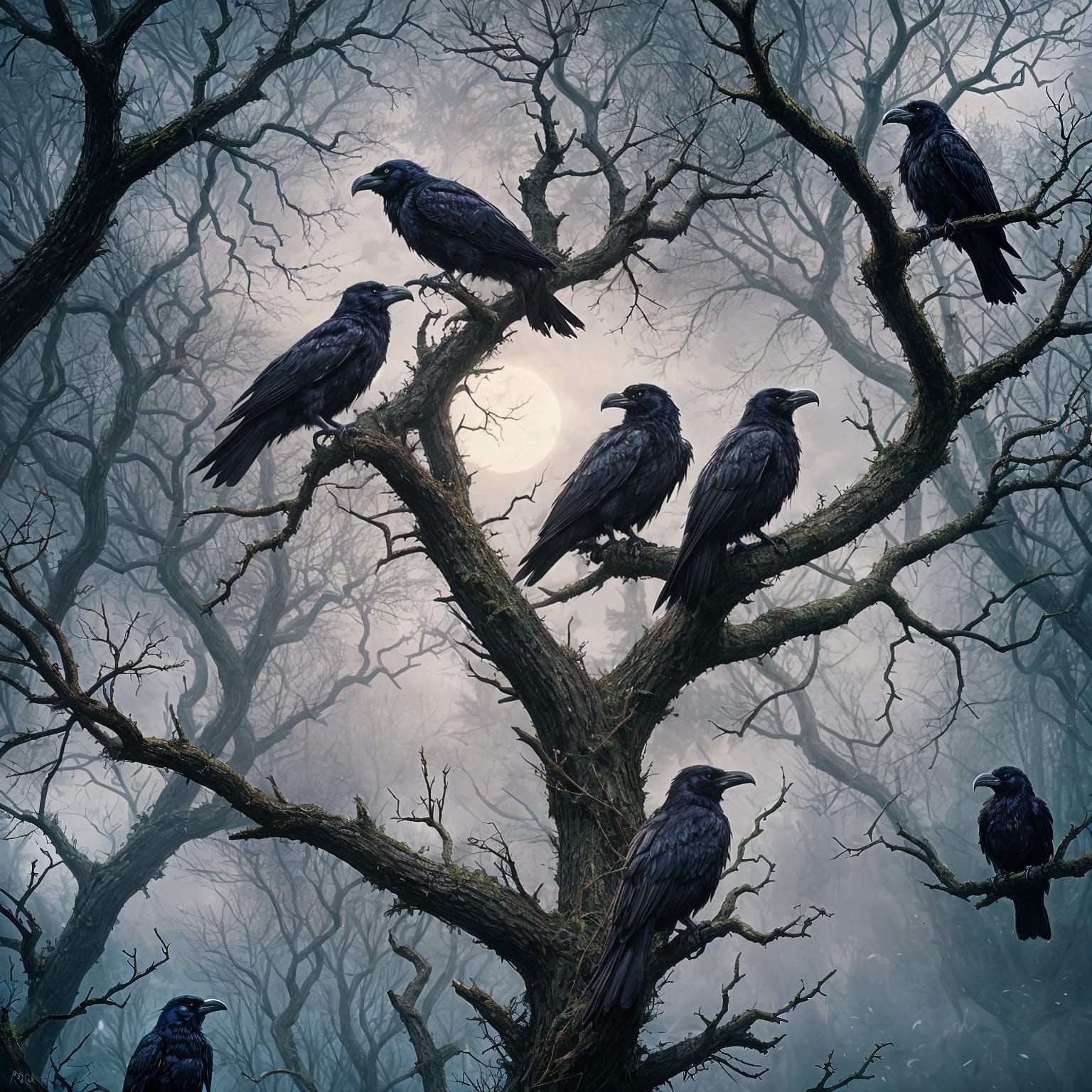 Sinister Ravens: A Dark Masterpiece
