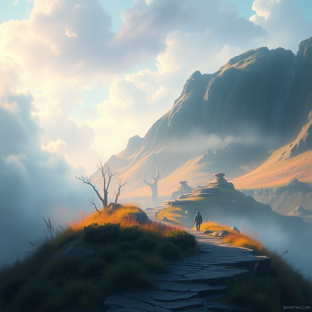 A Winding Path Through Enchanted Realms