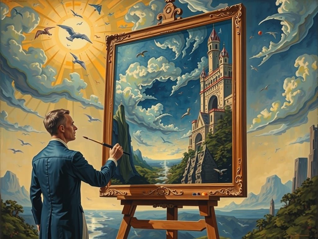 Artists Lost in Infinite Creative Regressions, Illuminated i...