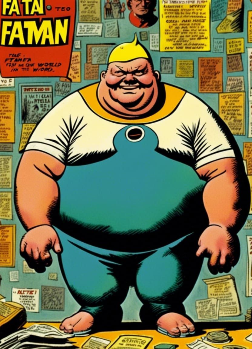 FATMAN Comic book