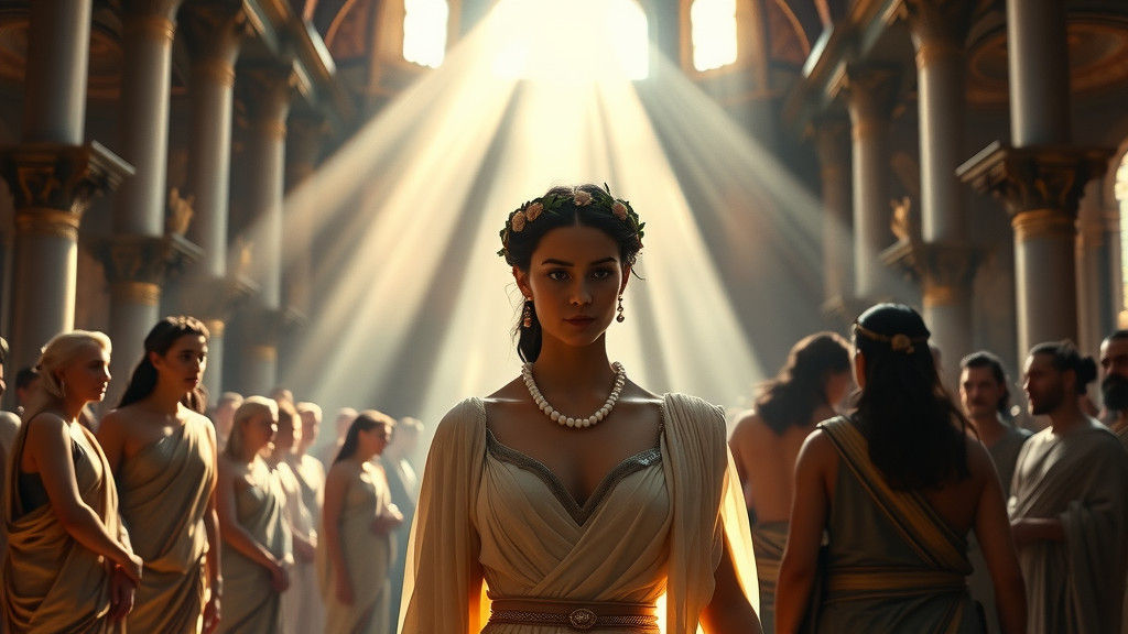 Goddess of Beauty Presides Over Gods in Istanbul