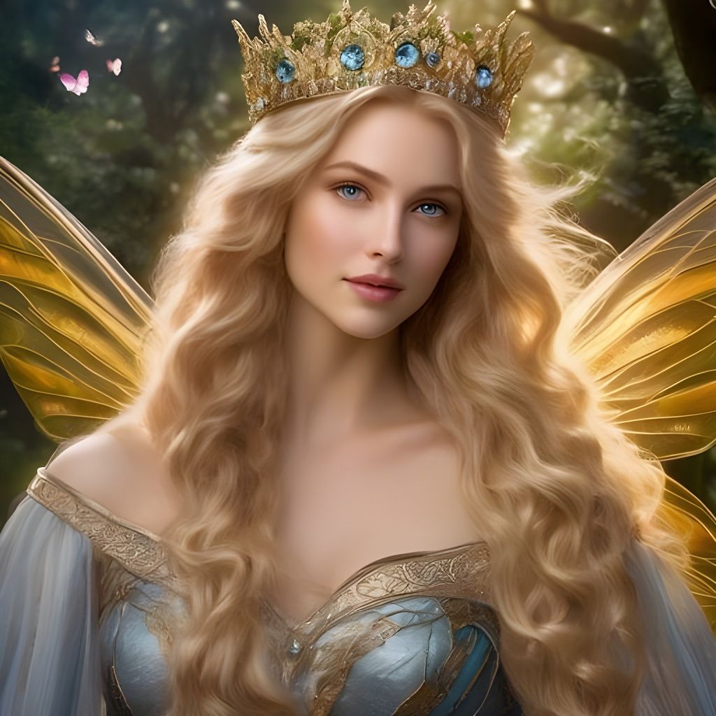 Study for Titania, the Fairy Queen from A Midsummer Night's Dream