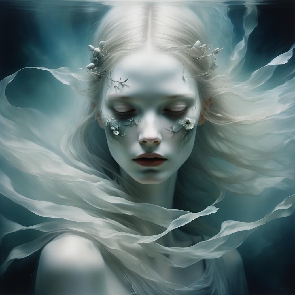 Luminous Cityscape at Night in Digital Art