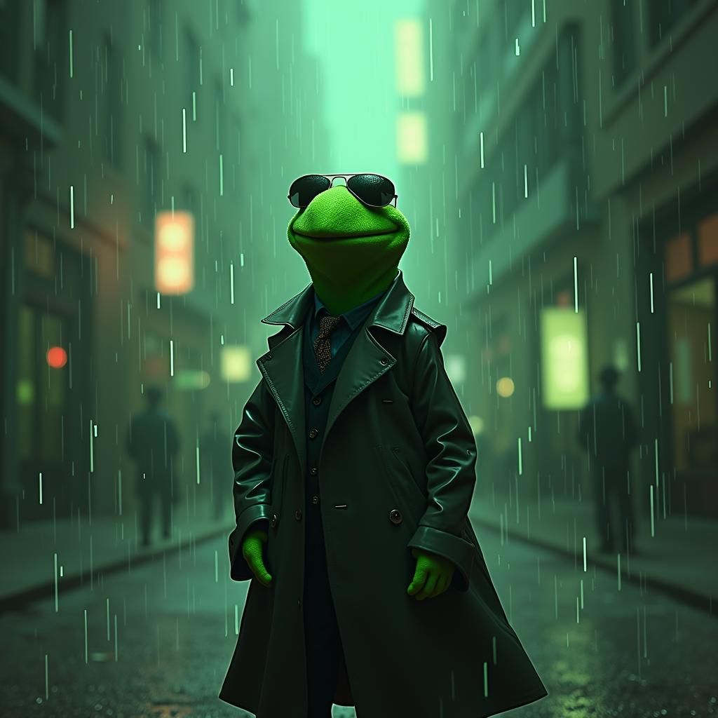 Kermit in the Matrix: Dystopian Frog