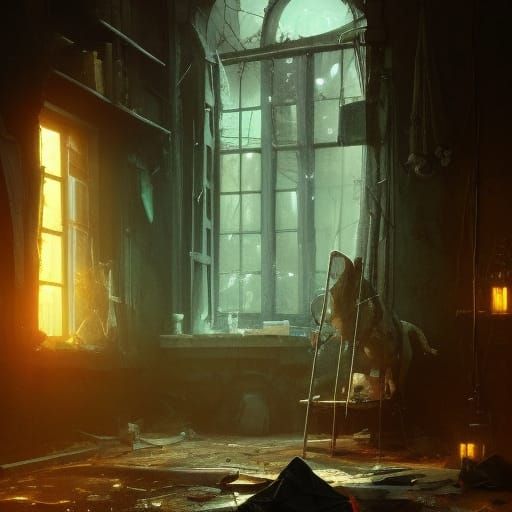 Dark Fantasy Bags by Broken Window in Unreal Engine
