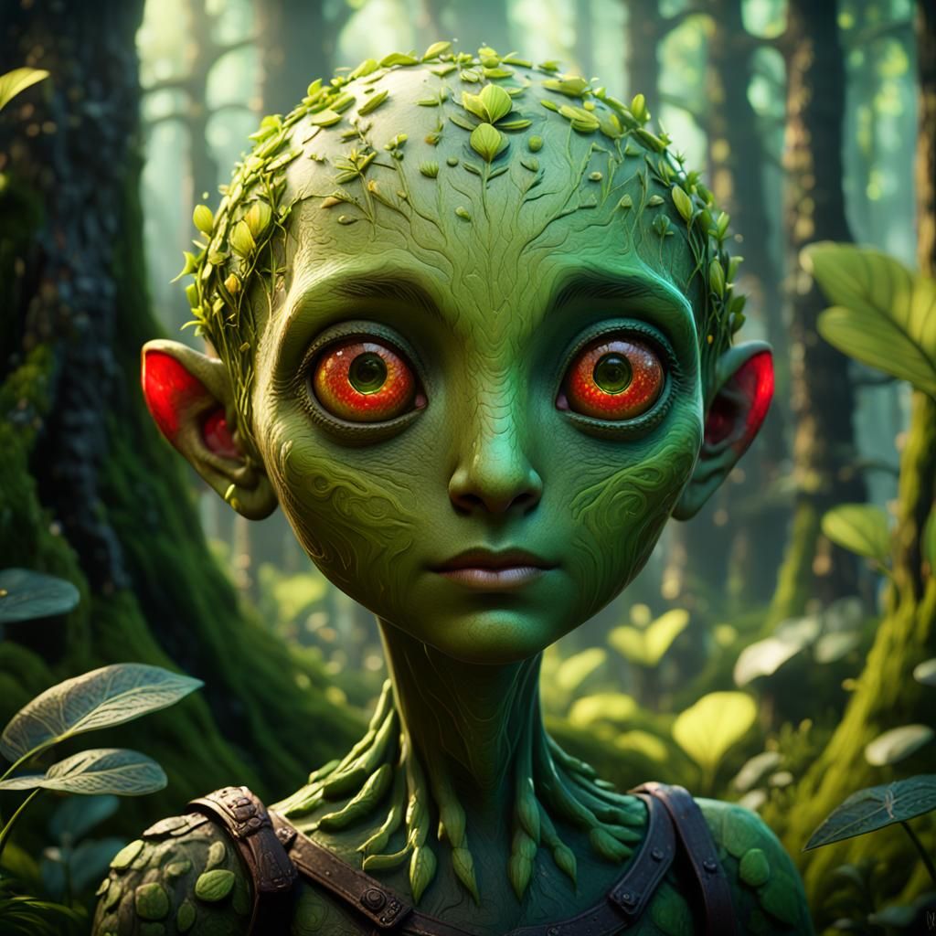 Lush Sproutling Concept Art in Unreal Engine 5