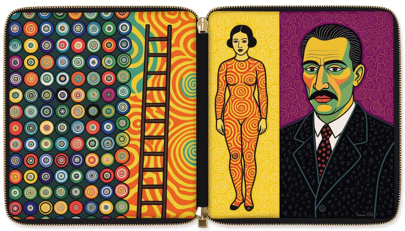 Surreal Landscape Inspired by Naive Art