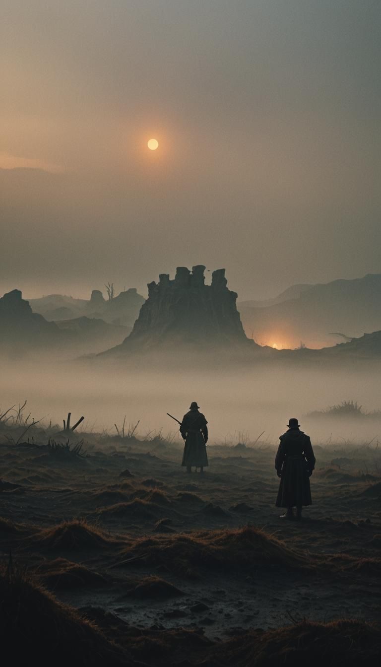 Ominous Fog Swirls Across Ancient Battlefield