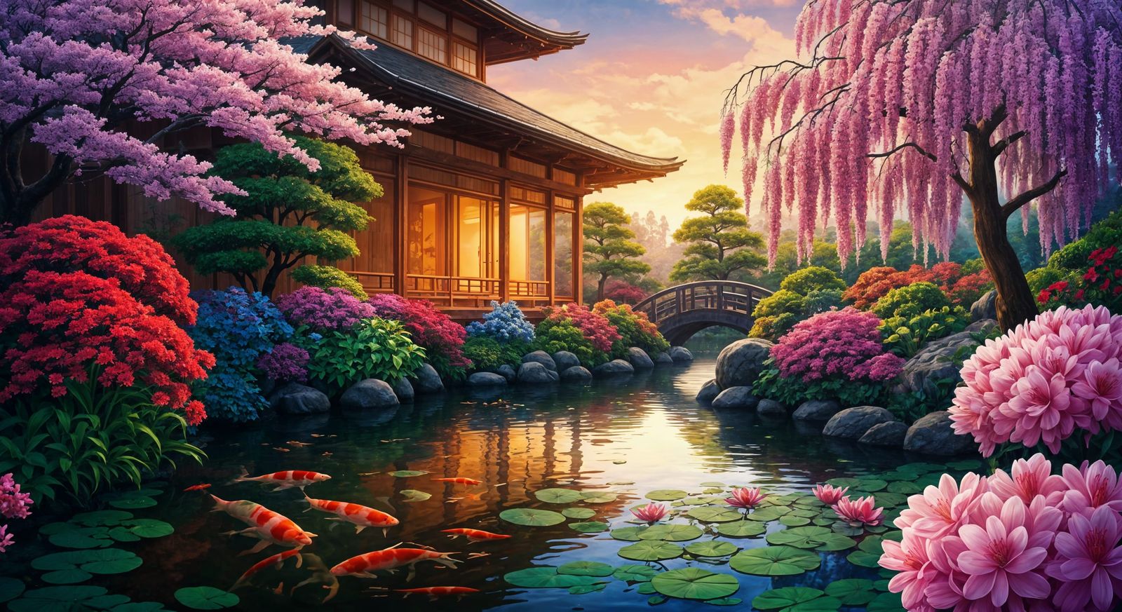 Spring in the Japanese Garden