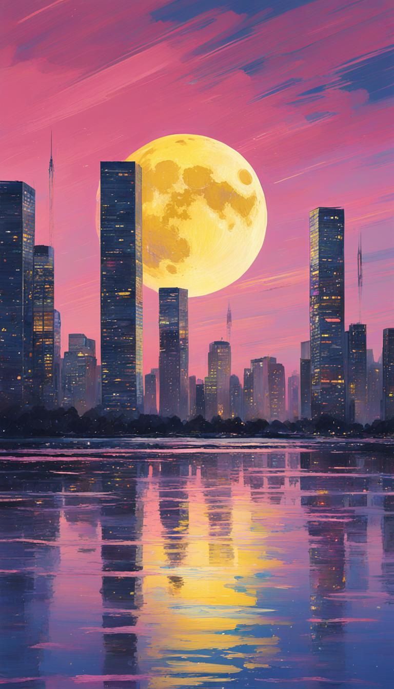 SDXL 1.0

#1✨️🔸️✴️HIGHRISE-CITY-SKY-LINE GOLD-STROKES OIL P...