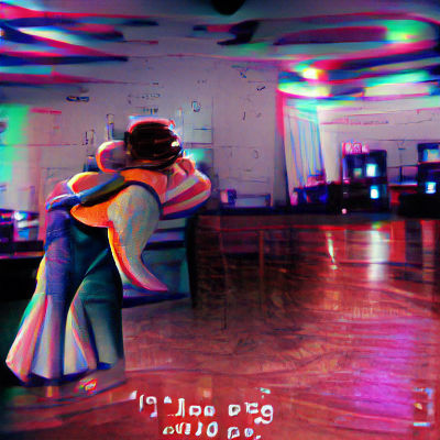 Romantic Slow Dance in Soft Light