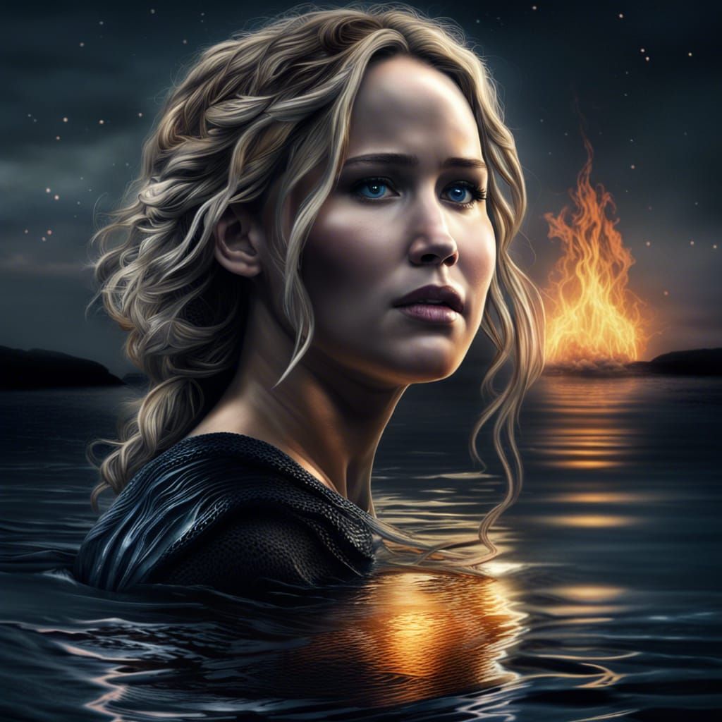 Jennifer Lawrence as Mystic Under Full Moon