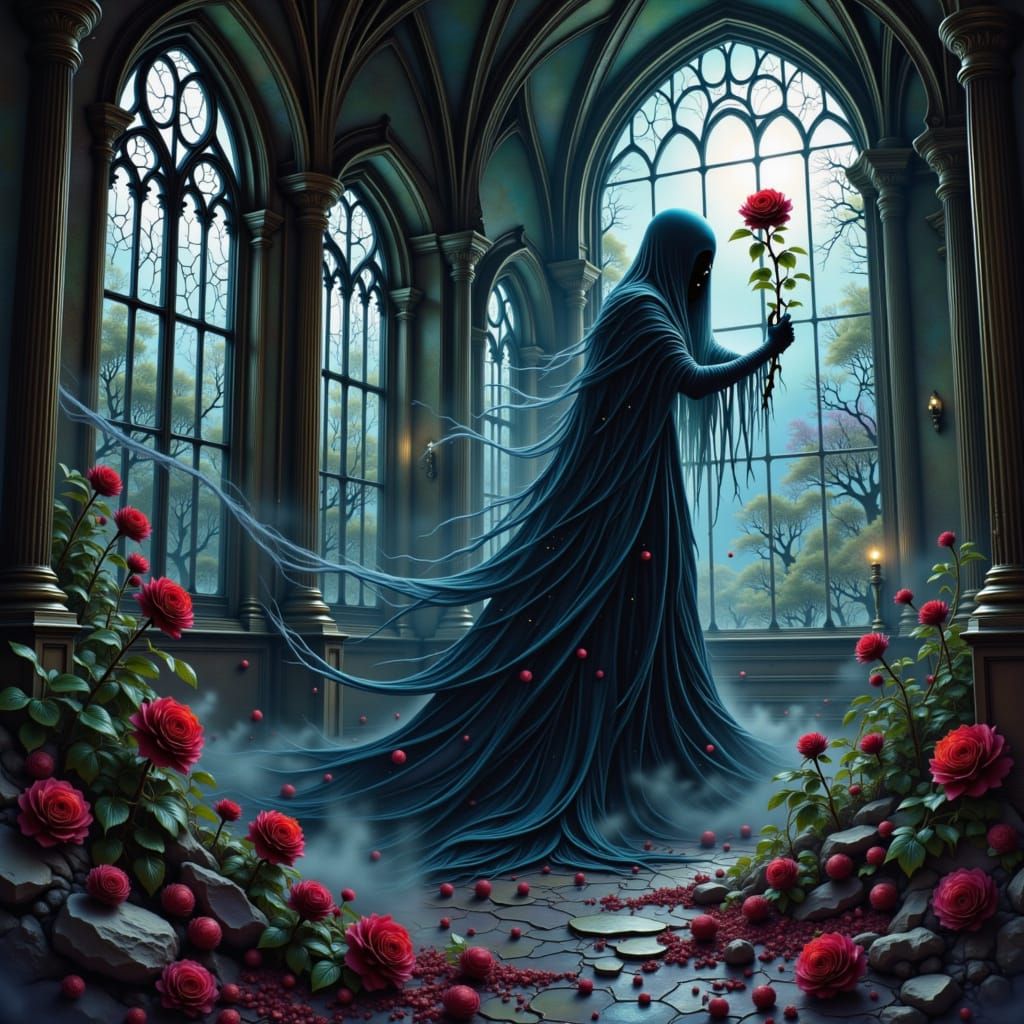 Gothic Mansion Romance: Valentine's Halloween Collision