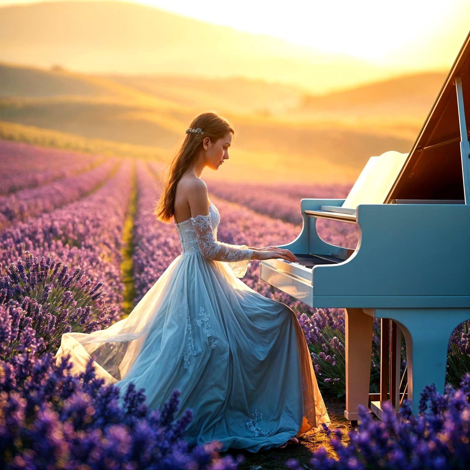 Dreamy Lavender Dawn Concert