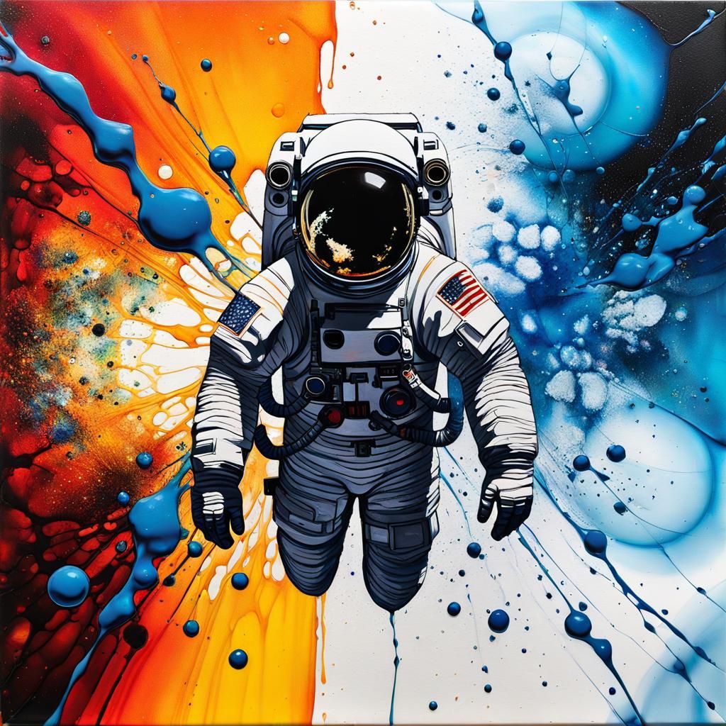 Polychromatic Graffiti Art Bending Reality