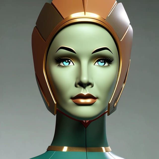 Female Orion from Star Trek: The Next Generation