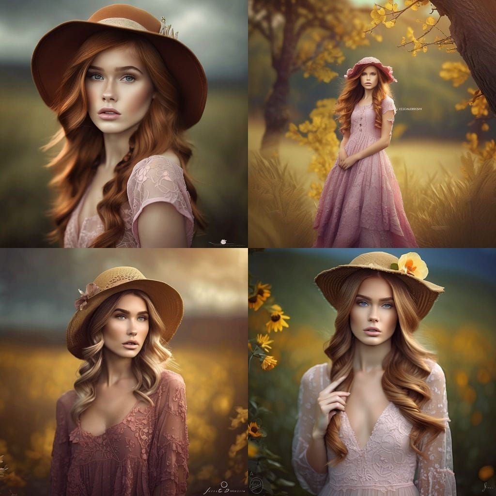 Portraiture in the Style of Jessica Drossin