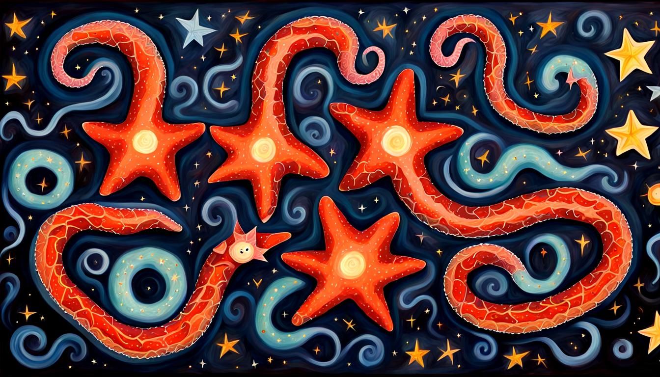 Electromagnetic Jelly Snake Coils Around Newborn Stars