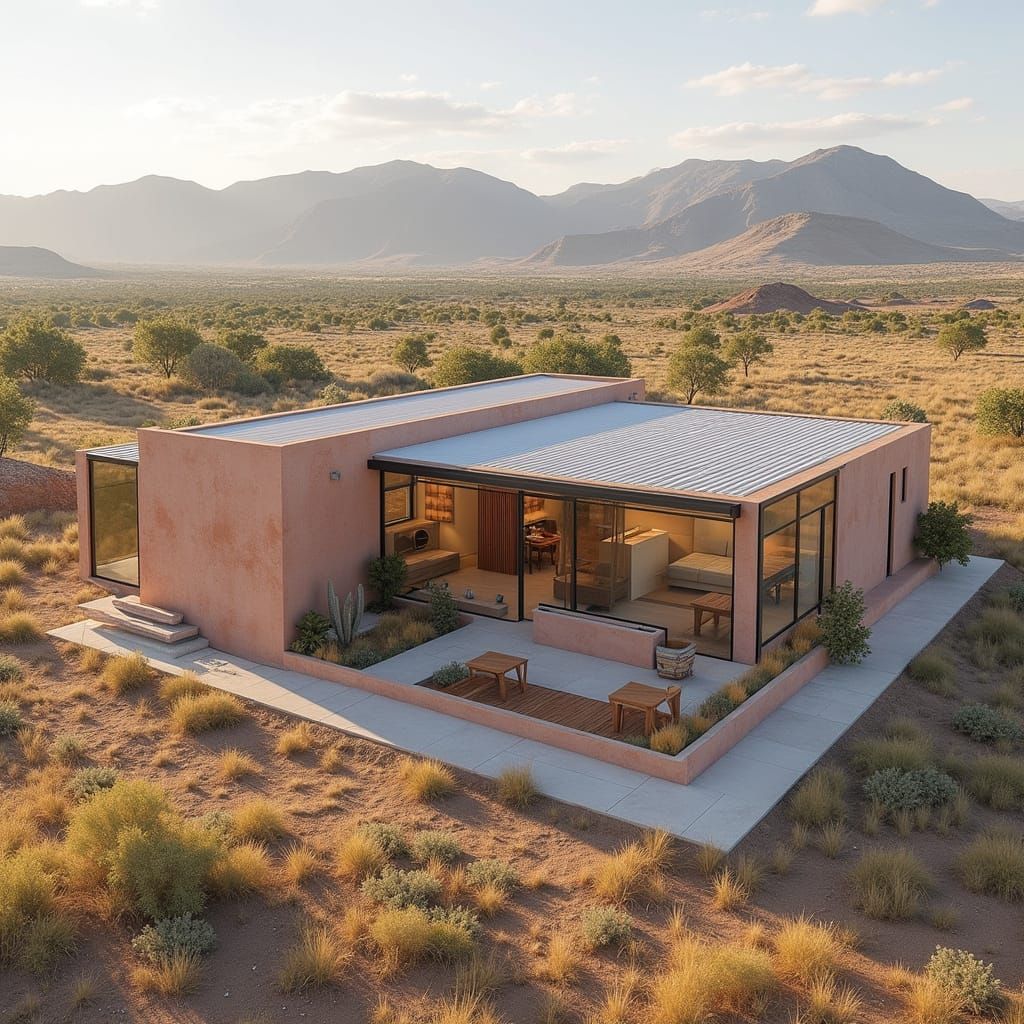 Sustainable Mendoza Dwelling with Solar Energy