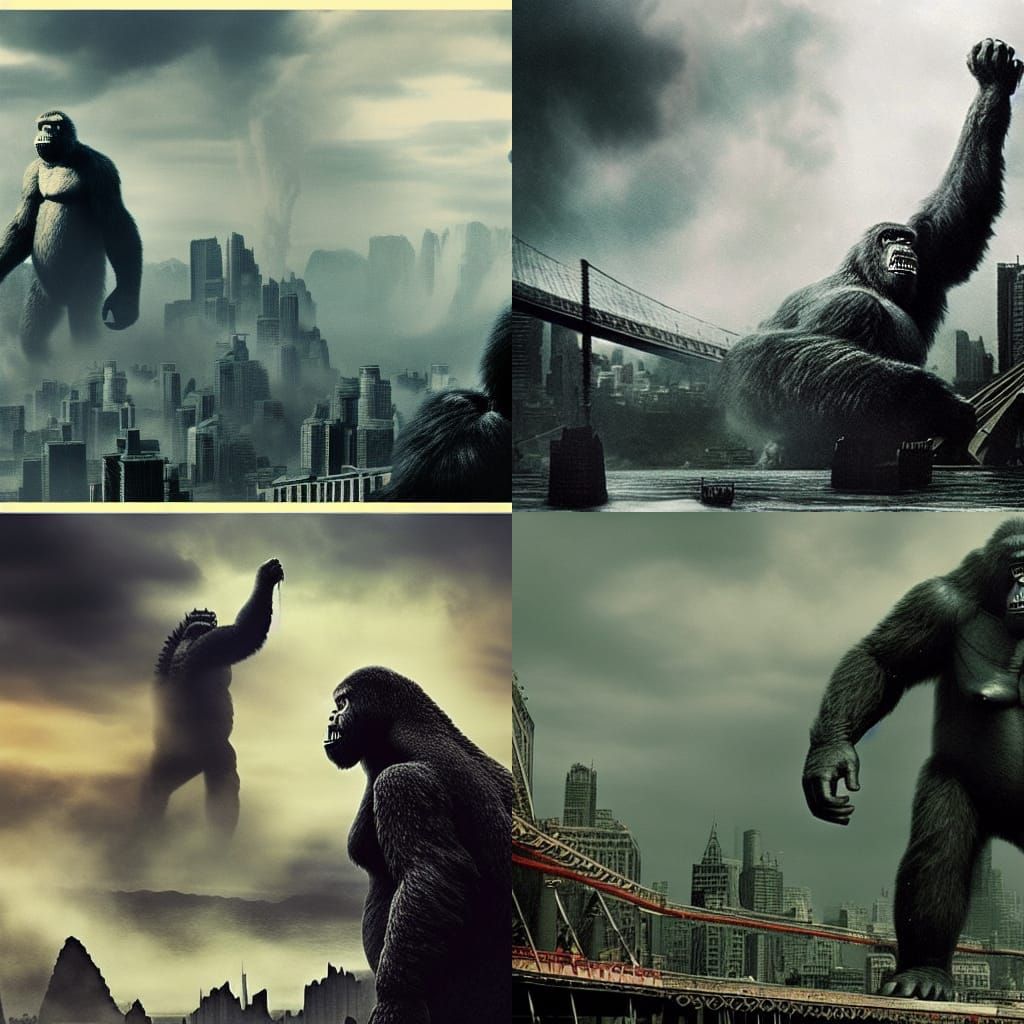 Epic Battle: King Kong Versus Godzilla