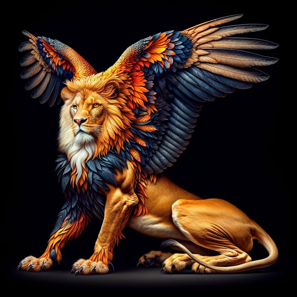 Majestic Griffin Creature Captured in National Geographic St...