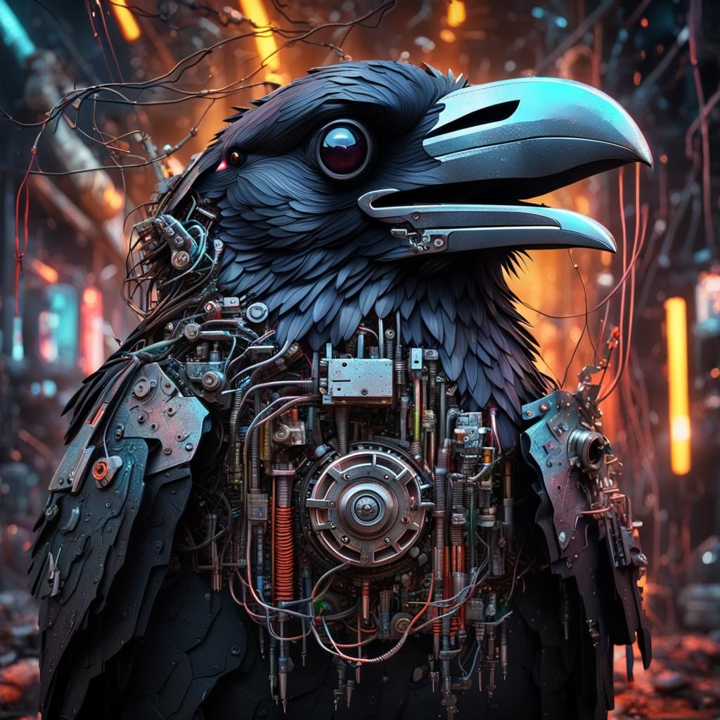 Bionic raven