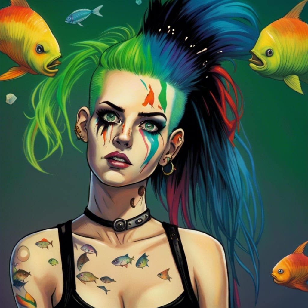 Delirium of The Endless: Punk Aesthetic