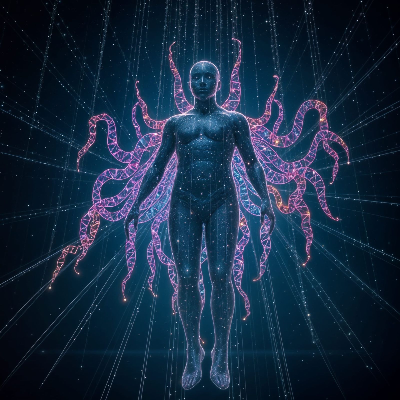 Hyperdetailed Cosmic Being in Deep Universe