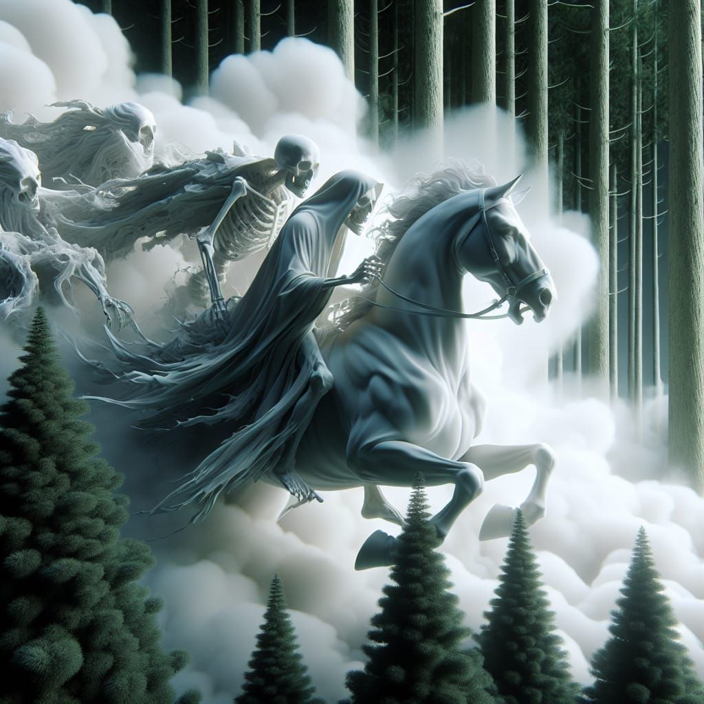 From The Mist My Nightmare Comes, His Minions Follow On A Reign Of Terror