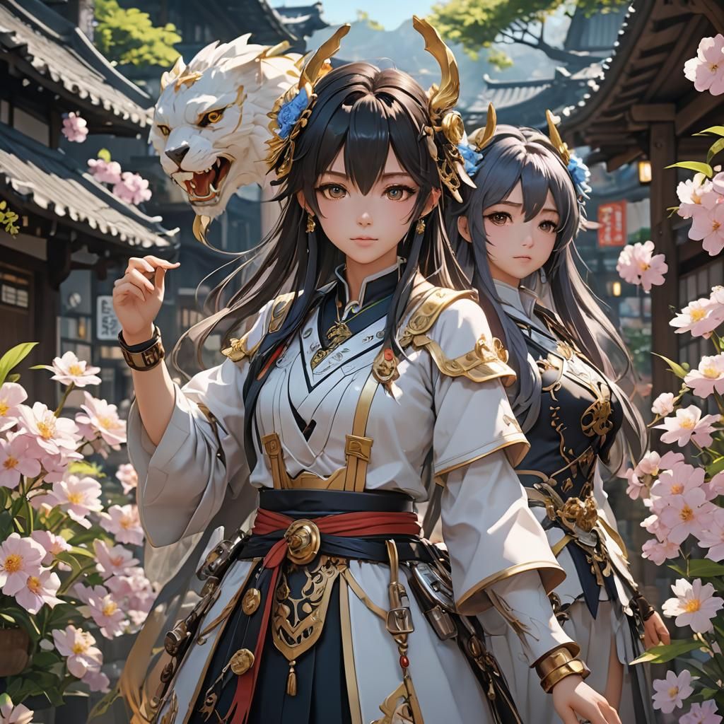 Anime Style Curupira in Detailed 3D Rendering