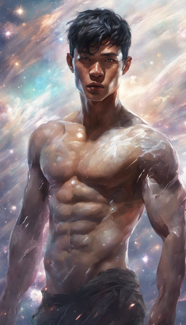 Vietnamese muscular man