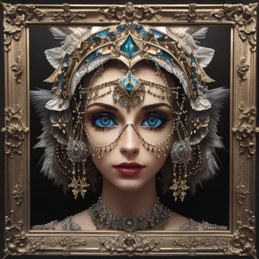 Asymmetrical Fractal Funfair in 3D